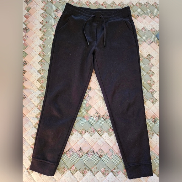 32 Degrees Pants - 32 Degrees Heat- Black Scuba Knit Joggers- Size S